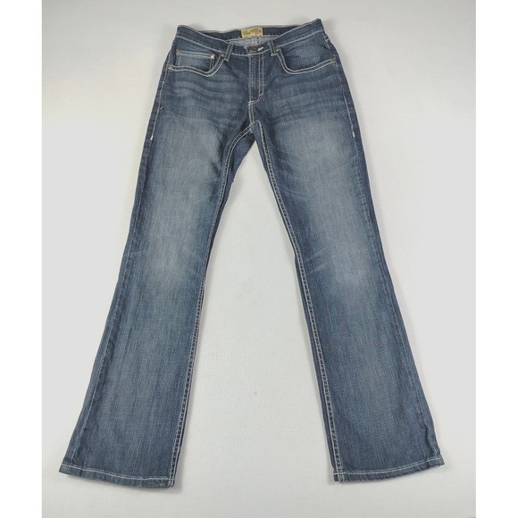 Wrangler 20X Jeans Mens 32x34 Blue Bootcut Stretch 42MWXGG Western Rodeo Denim - Picture 1 of 12